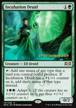 Incubation Druid - Ravnica Allegiance: Extras (Rare) [XRNA-131]