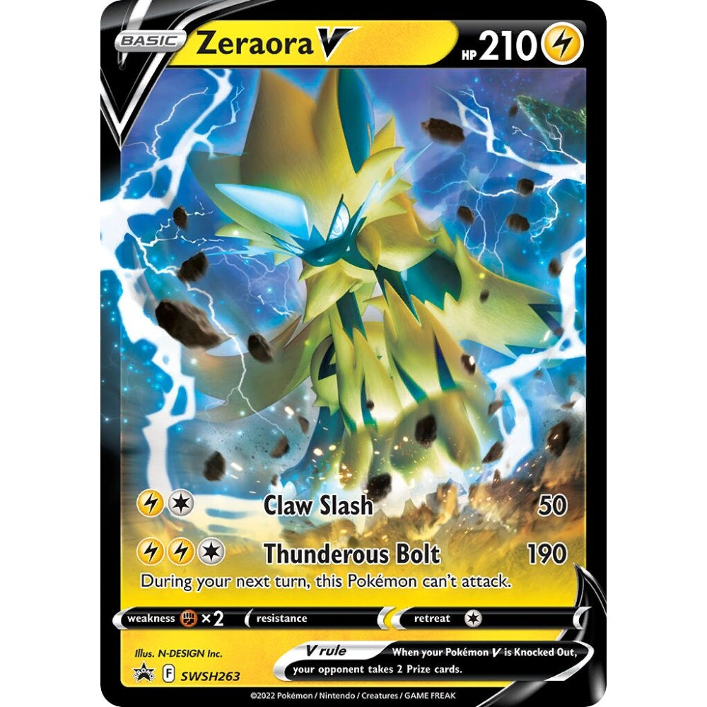 Zeraora V Promo SWSH263 Pokemon Card Game Sword & Shield Promos