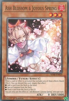 Ash Blossom & Joyous Spring - Structure Deck: Soulburner (Common) [SDSB-019]