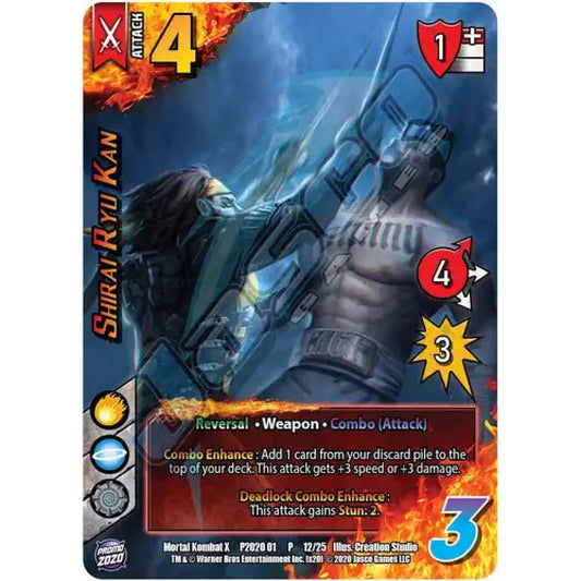 Shirai Ryu Kan, 12/25, P, UniVersus, Promos