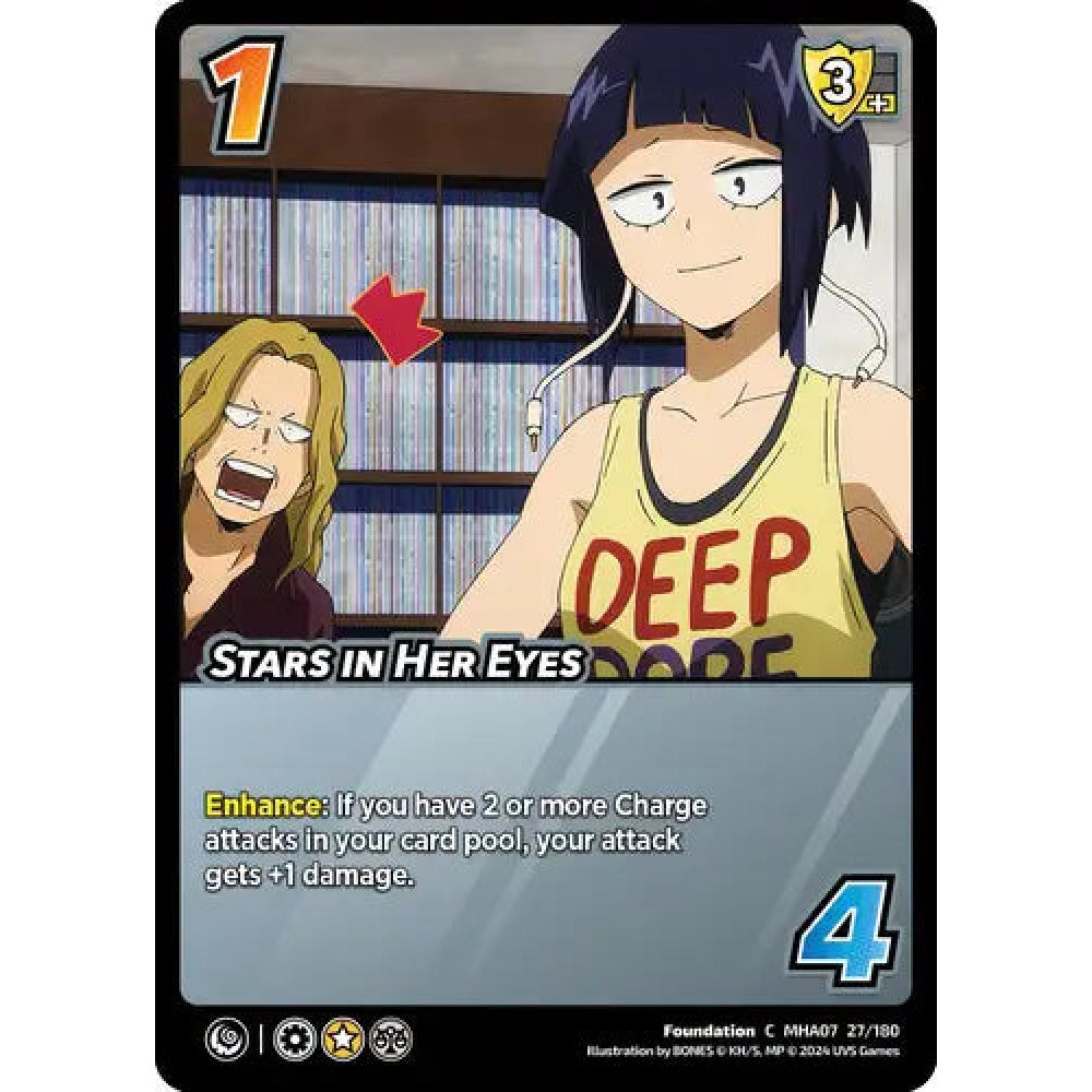 Stars in Her Eyes, 27/180, C, UniVersus, MHA07 Girl Power