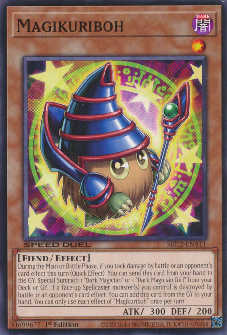 Magikuriboh MP23-EN002 Prismatic Prismatic Secret Rare Yu-Gi-Oh 25th Anniversary Tin: Dueling Heroes Mega Pack in Art