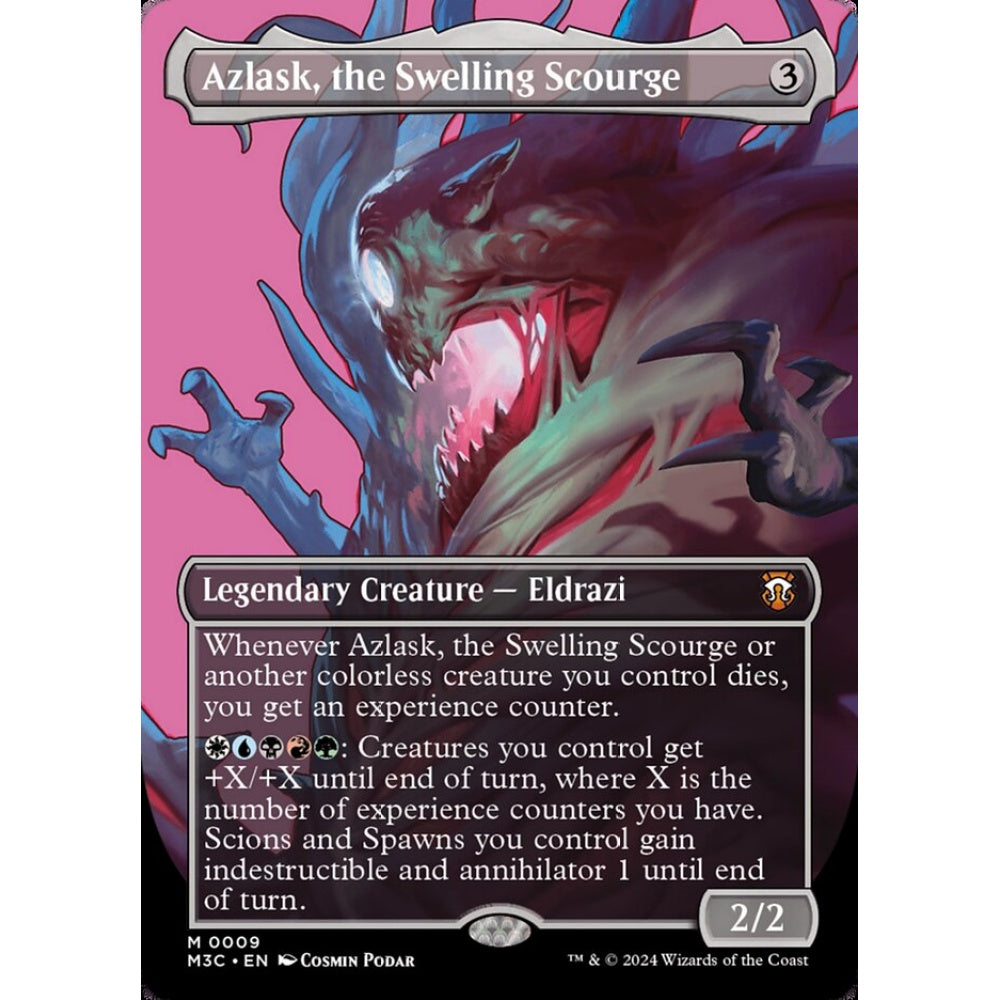 Azlask, the Swelling Scourge, 9, mythic, Magic: The Gathering, Modern Horizons 3