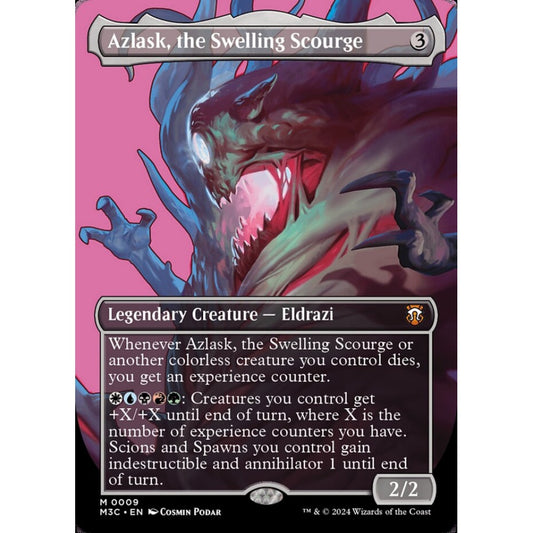 Azlask, the Swelling Scourge, 9, mythic, Magic: The Gathering, Modern Horizons 3