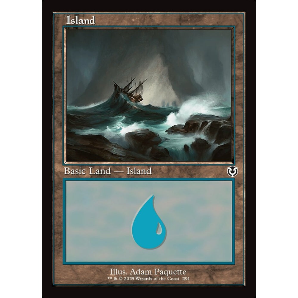 Island, 291, common, Magic: The Gathering, Innistrad Remastered
