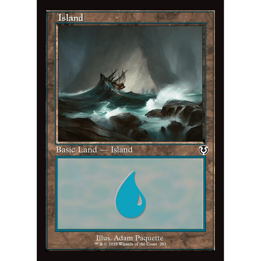 Island, 291, common, Magic: The Gathering, Innistrad Remastered