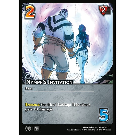 Nymph's Invitation, 62/211, CR02, Universus, Critical Role: Heroes Of Exandria, Foundation, UC