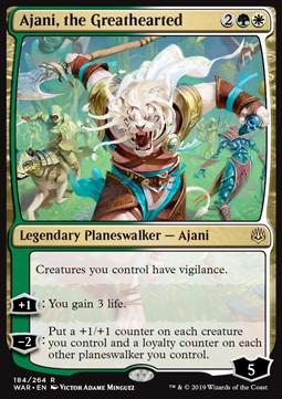 Ajani, the Greathearted - War of the Spark (Rare) [WAR-184]