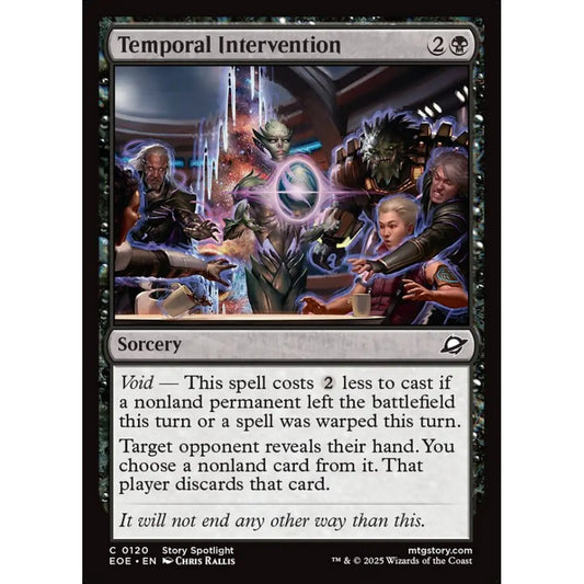Temporal Intervention common 120 Magic the Gathering Edge of Eternities