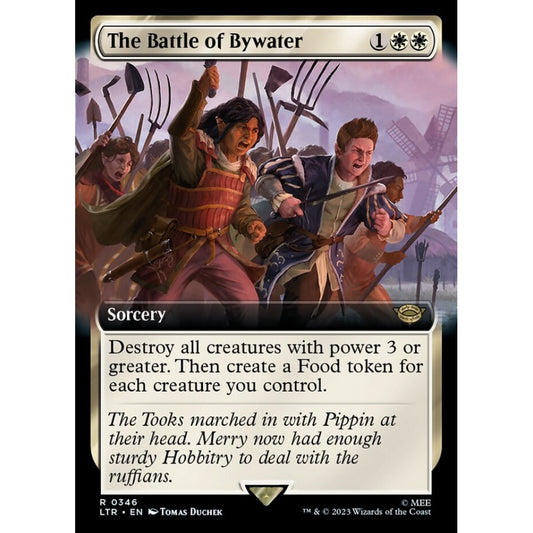 The Battle of Bywater, rare, 346, Magic the Gathering, The Lord of the Rings: Tales of Middle-earth