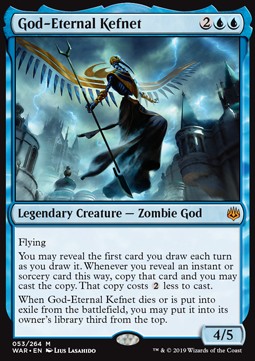 God-Eternal Kefnet - War of the Spark (Mythic) [WAR-53]