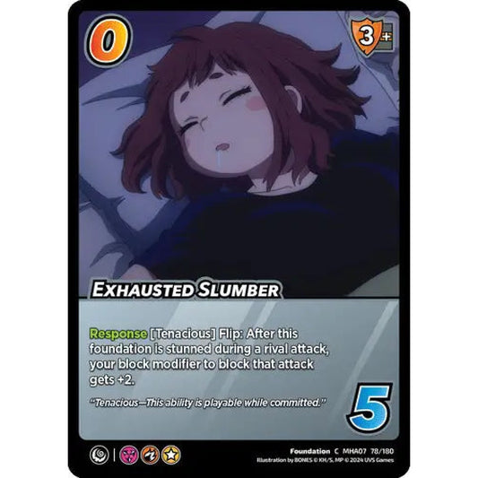 Exhausted Slumber, 78/180, C, UniVersus, MHA07 Girl Power