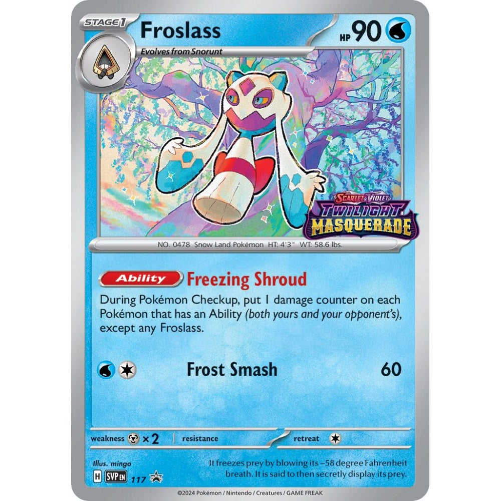 Froslass Promo 117 Pokemon Card Game Scarlet & Violet Promos
