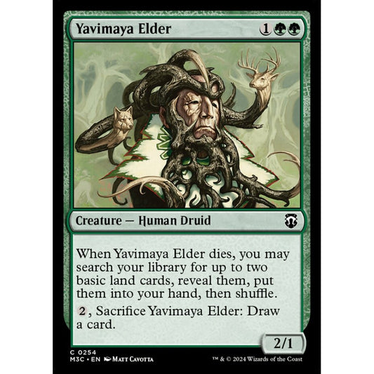 Yavimaya Elder, 254, common, Magic: The Gathering, Modern Horizons 3