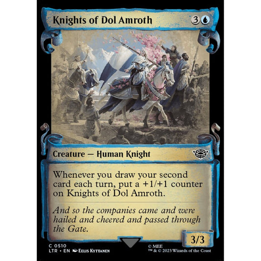 Knights of Dol Amroth, common, 510, Magic the Gathering, The Lord of the Rings: Tales of Middle-earth