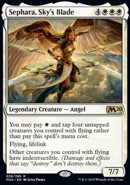 Sephara, Sky's Blade - Core 2020 (Rare) [M20-36]