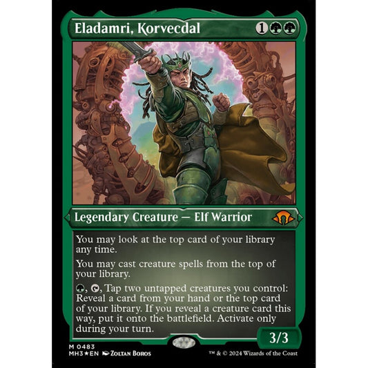 Eladamri, Korvecdal, 483, mythic, Magic: The Gathering, Modern Horizons 3