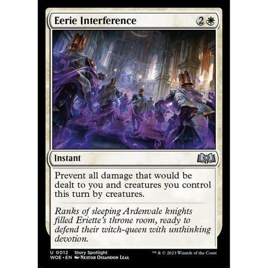 Eerie Interference, uncommon, 12, Magic the Gathering, Wilds of Eldraine