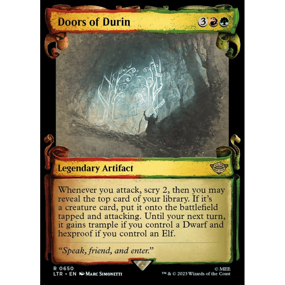 Doors of Durin, rare, 650, Magic the Gathering, The Lord of the Rings: Tales of Middle-earth