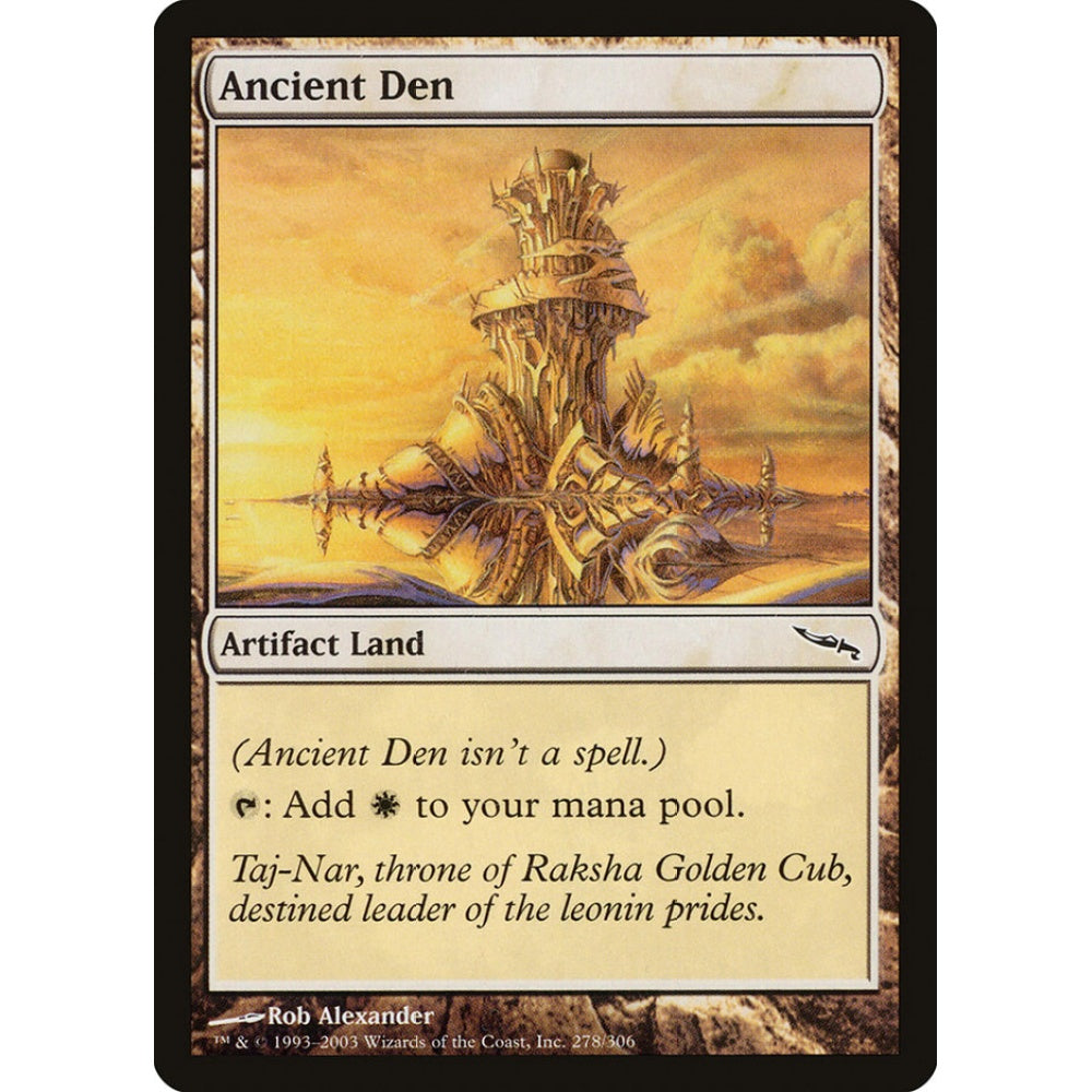 Ancient Den common 278 Magic the Gathering Mirrodin