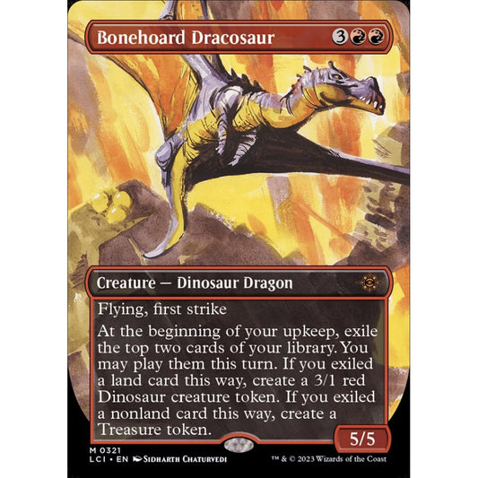 Bonehoard Dracosaur mythic 321 Magic the Gathering The Lost Caverns of Ixalan