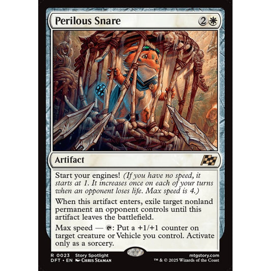 Perilous Snare, 23, rare, Magic: The Gathering, Aetherdrift