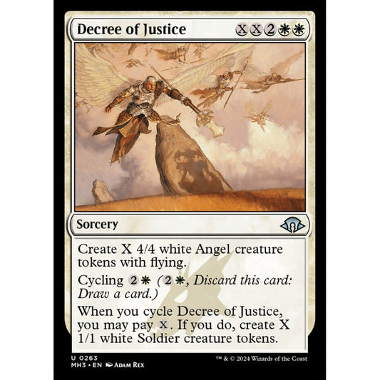 Decree of Justice, 263, uncommon, Magic: The Gathering, Modern Horizons 3