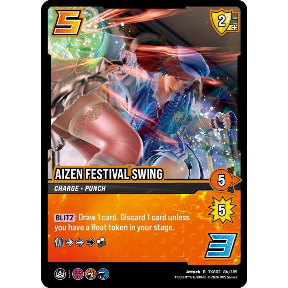 Aizen Festival Swing 84/185 TK802 Universus Tekken 8 Attack R
