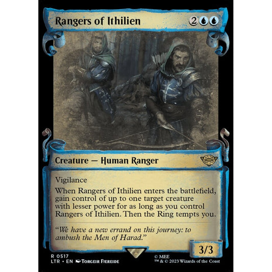 Rangers of Ithilien, rare, 517, Magic the Gathering, The Lord of the Rings: Tales of Middle-earth