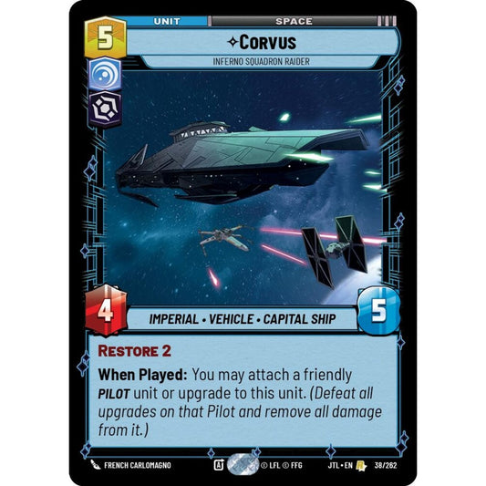Corvus, R, JTL 038), Star Wars Unlimited