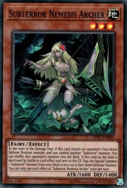 Subterror Nemesis Archer - OTS Tournament Pack 11 (Super Rare) [OP11-005]
