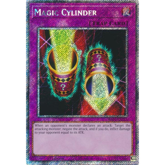 Magic Cylinder (Platinum Secret Rare) RA03-EN115 Platinum Rare Yu-Gi-Oh Quarter Century Bonanza