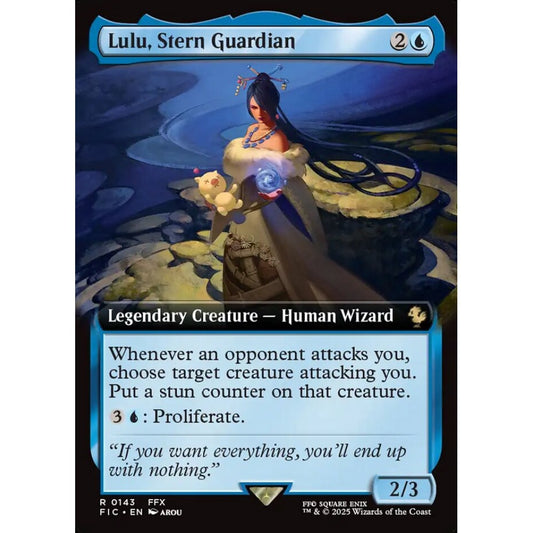 Lulu, Stern Guardian rare 143 Magic the Gathering Final Fantasy Commander