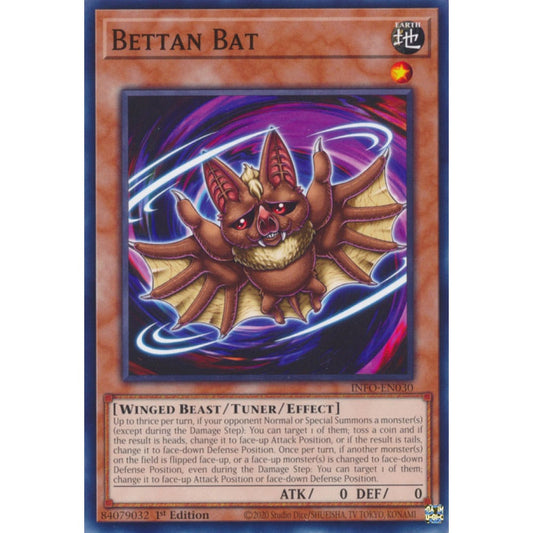 Bettan Bat INFO-EN030 Common Common Yu-Gi-Oh The Infinite Forbidden in Art