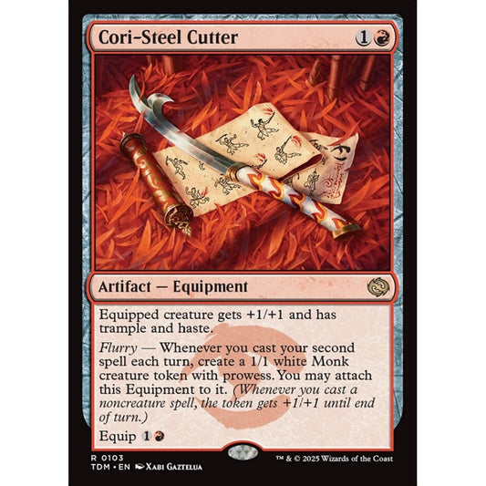 Cori-Steel Cutter rare 103 Magic the Gathering Tarkir: Dragonstorm
