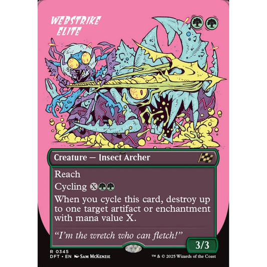 Webstrike Elite, 345, rare, Magic: The Gathering, Aetherdrift