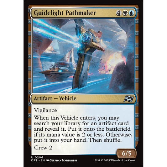 Guidelight Pathmaker, 206, uncommon, Magic: The Gathering, Aetherdrift