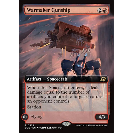 Warmaker Gunship rare 339 Magic the Gathering Edge of Eternities