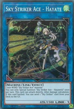 Sky Striker Ace - Hayate - 2019 Gold Sarcophagus Tin Mega Pack (Secret Rare) [MP19-109]