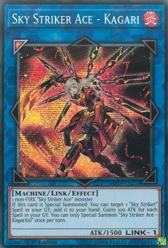 Sky Striker Ace - Kagari - 2019 Gold Sarcophagus Tin Mega Pack (Secret Rare) [MP19-257]