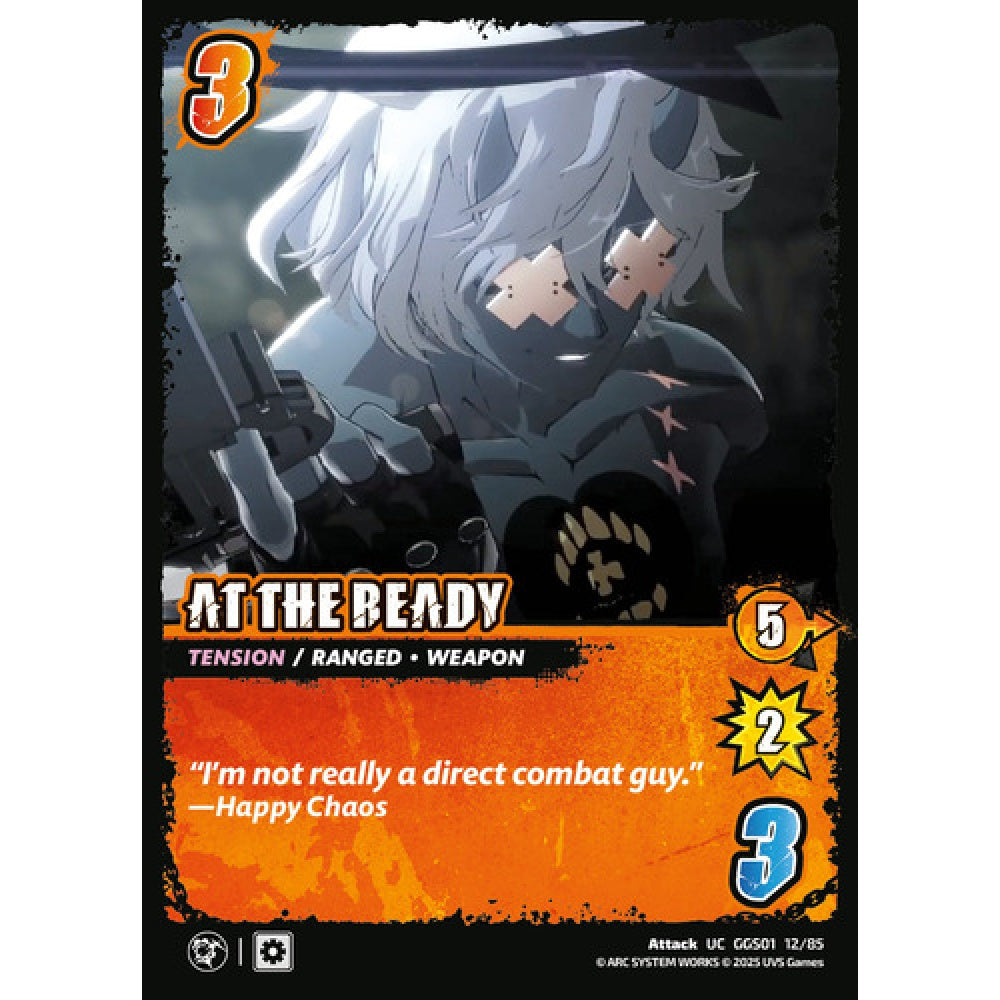 At the Ready 12/85 Universus Card Game Guilty Gear -Strive- UC Non-Foil