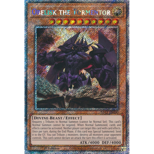 Obelisk the Tormentor - 3rd Art RA03-EN230 QCR