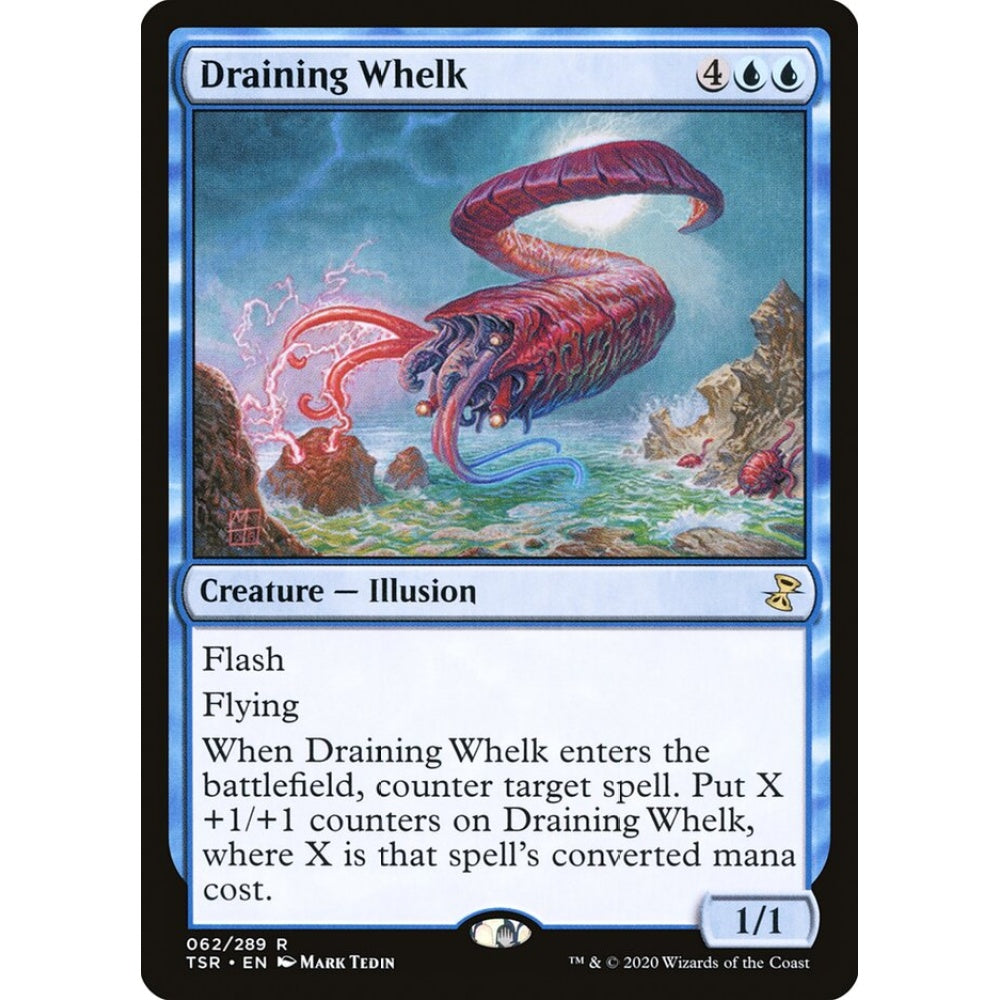Draining Whelk rare 62 Magic the Gathering Time Spiral Remastered