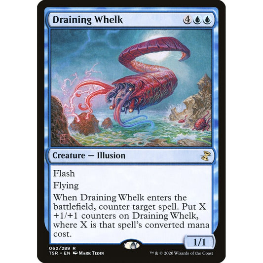 Draining Whelk rare 62 Magic the Gathering Time Spiral Remastered