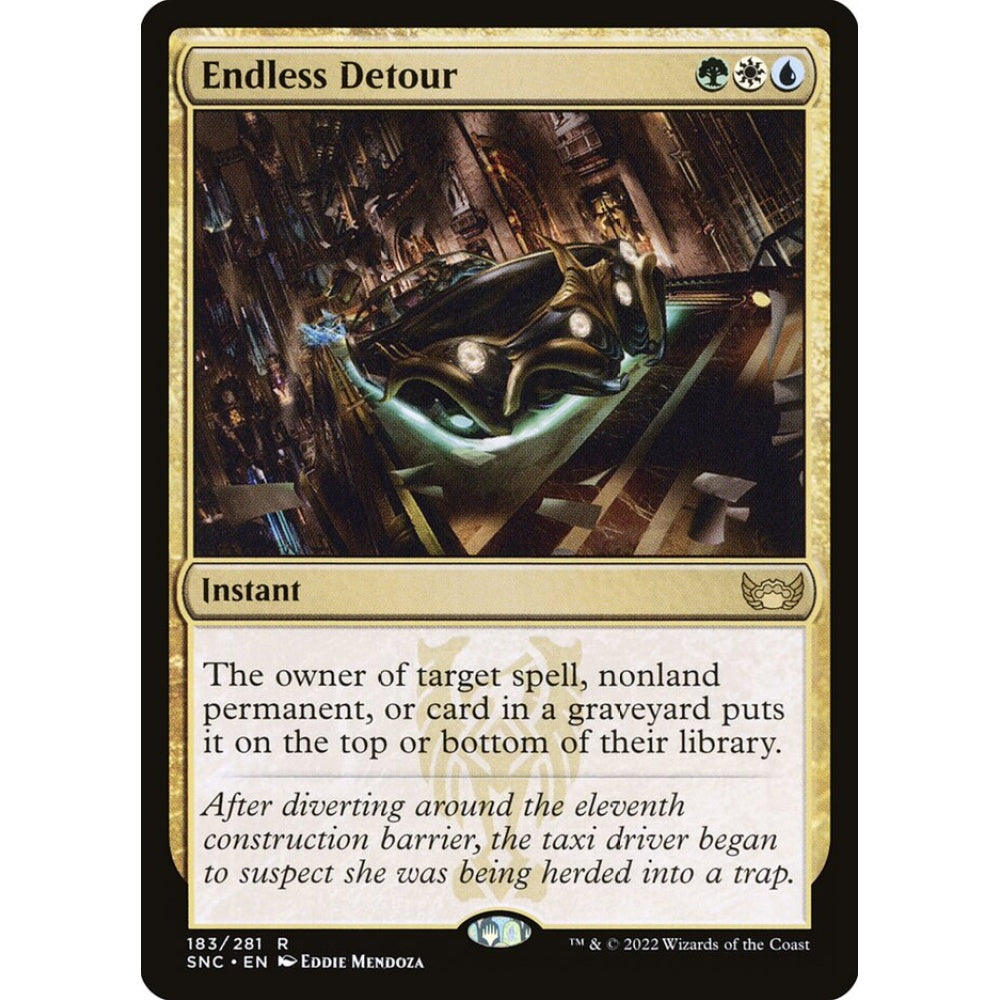 Endless Detour rare 183 Magic the Gathering Streets of New Capenna