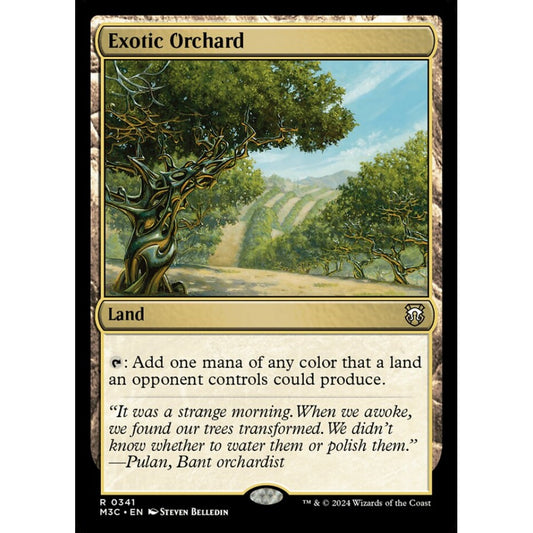 Exotic Orchard, 341, rare, Magic: The Gathering, Modern Horizons 3