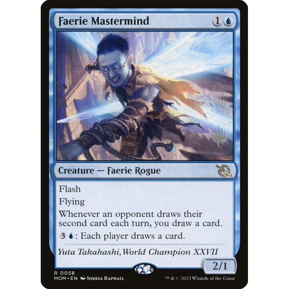 Faerie Mastermind rare 58p Magic the Gathering March of the Machine Promos