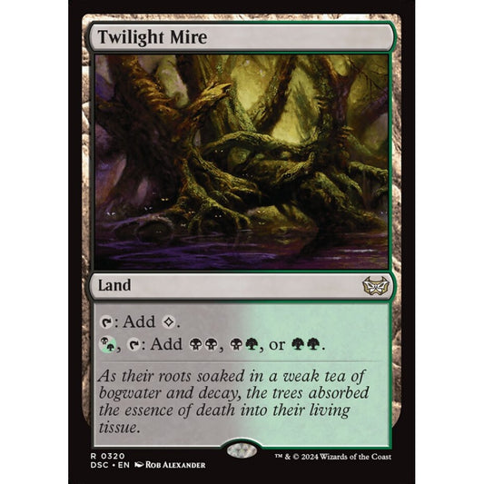 Twilight Mire, 320, rare, Magic: The Gathering, Duskmourn: House of Horror