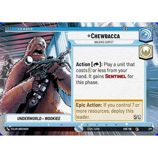 Chewbacca, 271, C, Star Wars Unlimited, Sparks Of Rebellion