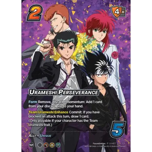 Urameshi Perseverance, 154/154, P, UniVersus, Promos